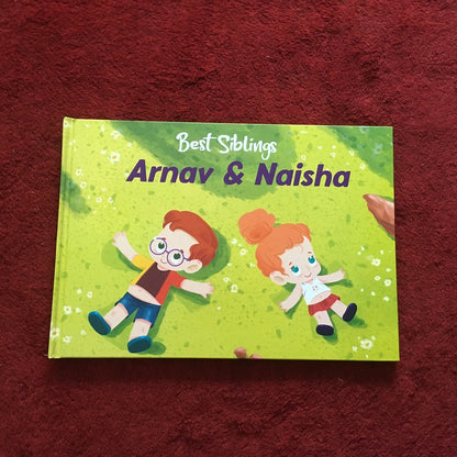 "Best Siblings" Personalized Children's Book