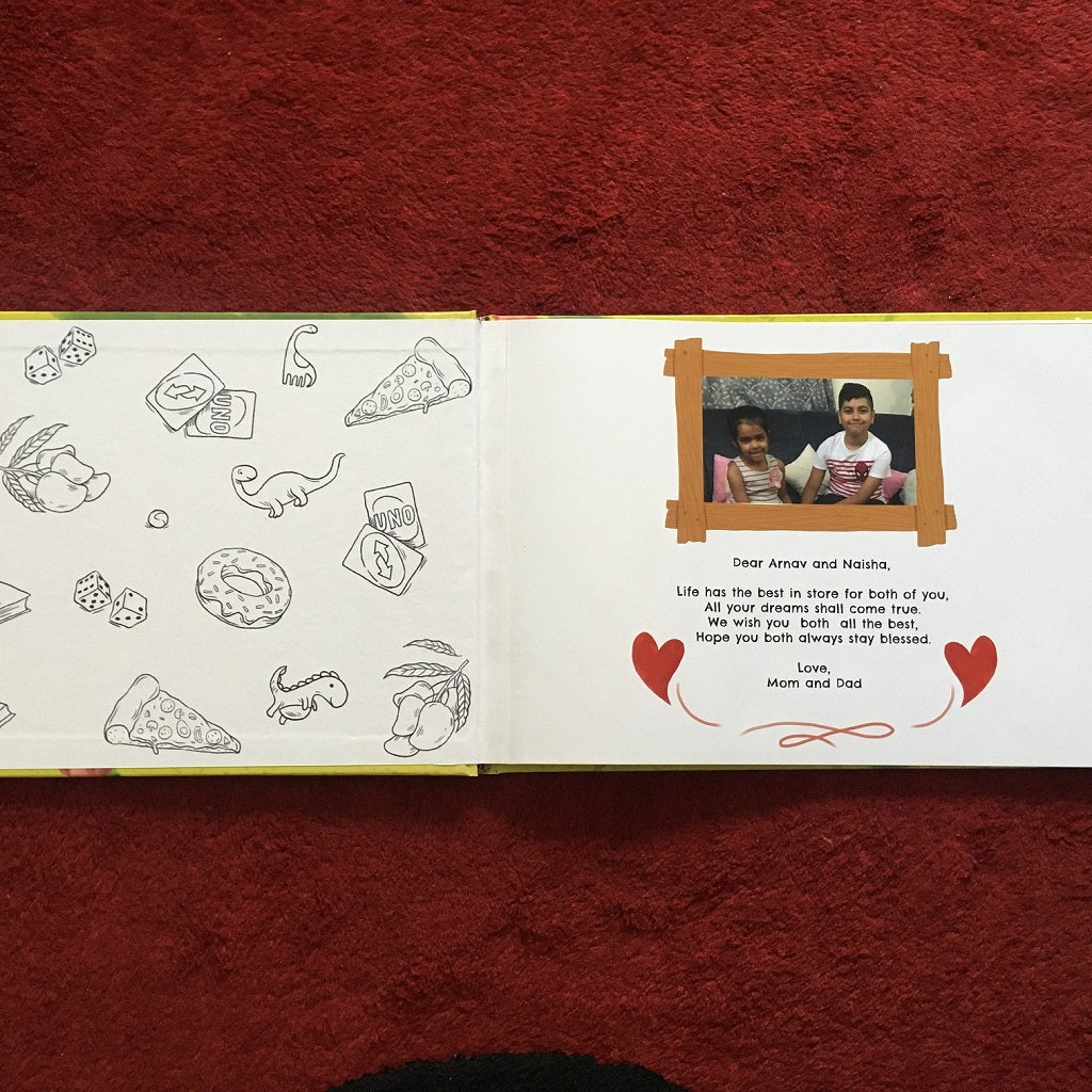 "Best Siblings" Personalized Children's Book