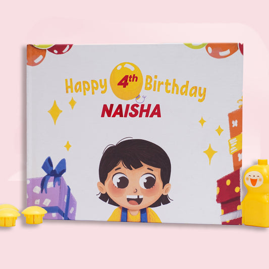 Happy 4th Birthday - Personalized Children's Book