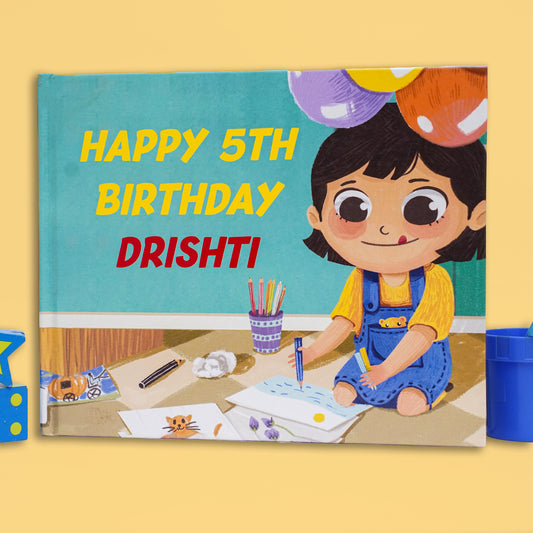 Happy 5th Birthday - Personalized Children's Book