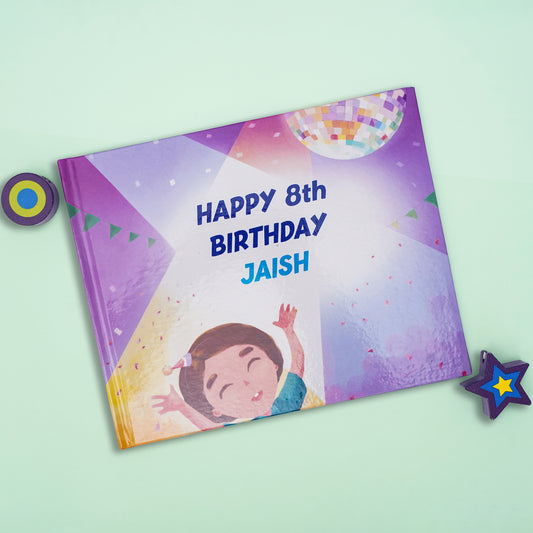 Happy 8th Birthday - Personalized Children's Book