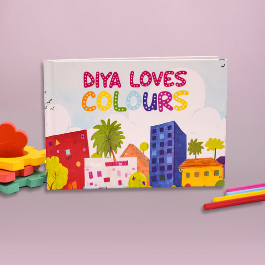 COLOURS - Personalized Children’s Board Book