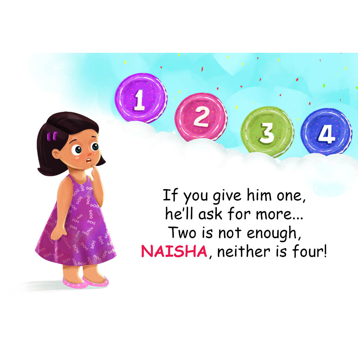 Numbers Counting- Personalized BoardBook