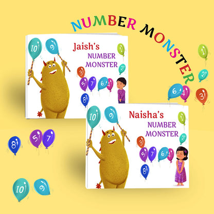 Numbers Counting- Personalized BoardBook