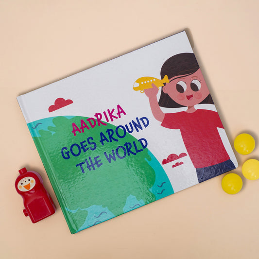 AROUND THE WORLD - Personalized Children's Book